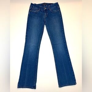Seven7 Women's Bootcut Blue Jeans Size- 31
